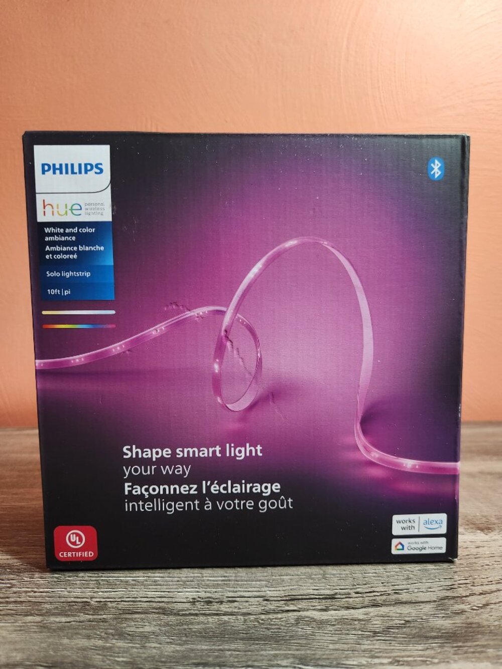 NEW Philips Hue Indoor 10-ft Integrated LED Multicolor Light Strip